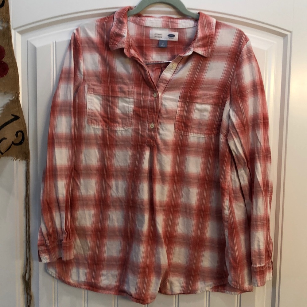 Maternity tunic blouse